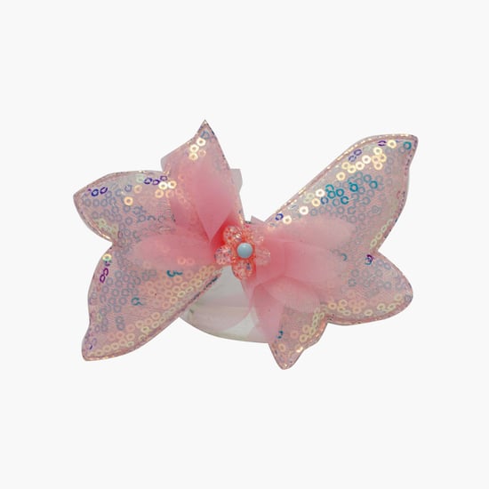 STOLN Girls Bow Embellished Hair Clip