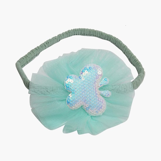 STOLN Girls Appliqued Rubber Band