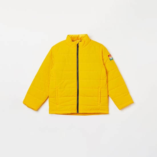UNITED COLORS OF BENETTON Boys Printed Puffed Full Sleeves Jacket