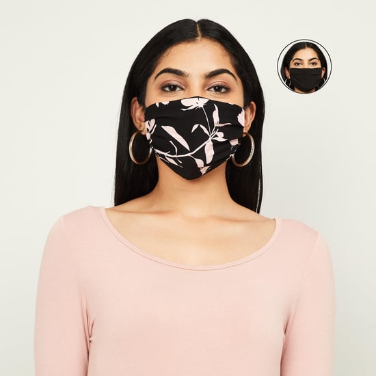 GINGER Women Printed Reusable Masks - Pack of 2