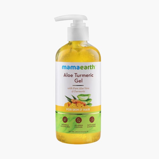 MAMAEARTH Aloe Turmeric Gel For Skin & Hair- 300ml