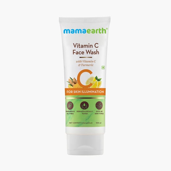 MAMAEARTH Turmeric Face Wash-100 ml