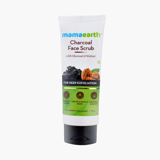 MAMAEARTH Charcoal Face Scrub