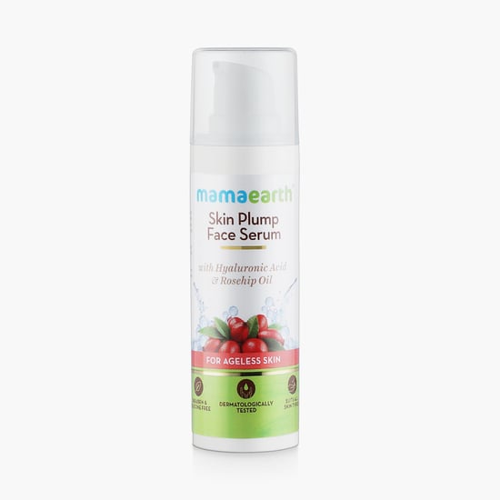 MAMAEARTH Skin Plump Serum with Hyaluronic Acid & Rosehip Oil