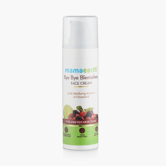 MAMAEARTH Bye Bye Blemishes Face Cream - 30ml