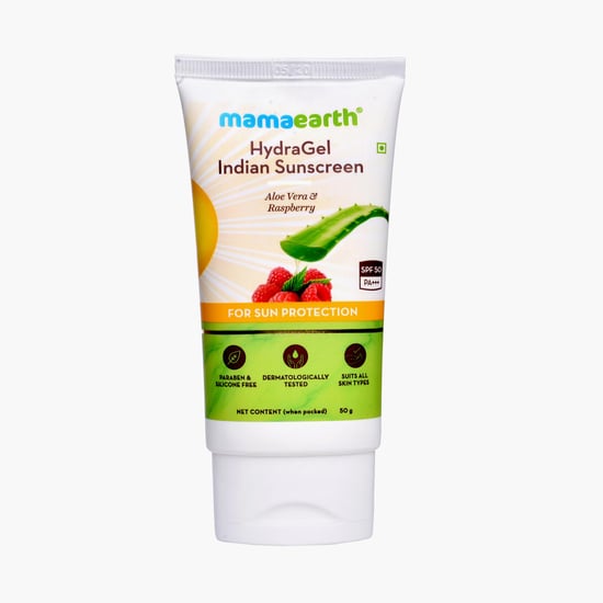 MAMAEARTH Aloe Vera and Raspberry Hydra Gel Sunsccreen