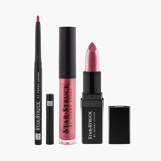 STAR STRUCK BY SUNNY LEONE - 3-Piece Lip Color Set - Berry Glimmer
