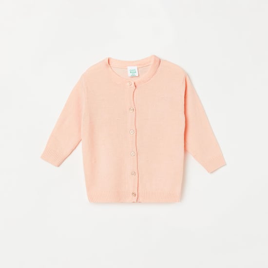 FS MINI KLUB Girls Solid Cardigan