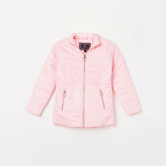 MONTE CARLO Girls Solid Quilted Jacket