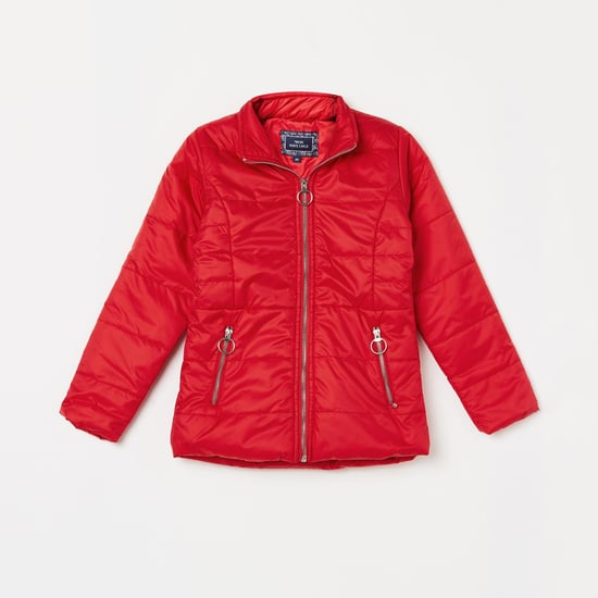 MONTE CARLO Girls Solid Quilted Jacket