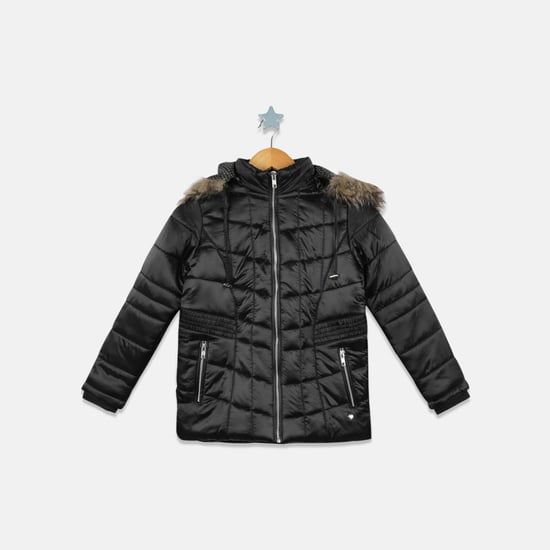 MONTE CARLO Girls Solid Quilted Jacket