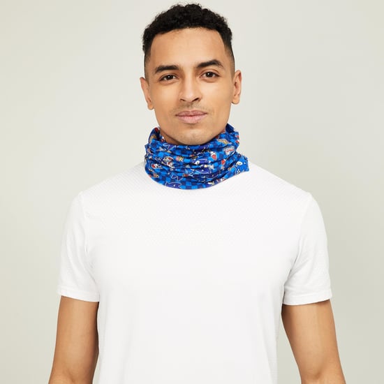 FREE AUTHORITY Men Printed Bandana Face Mask