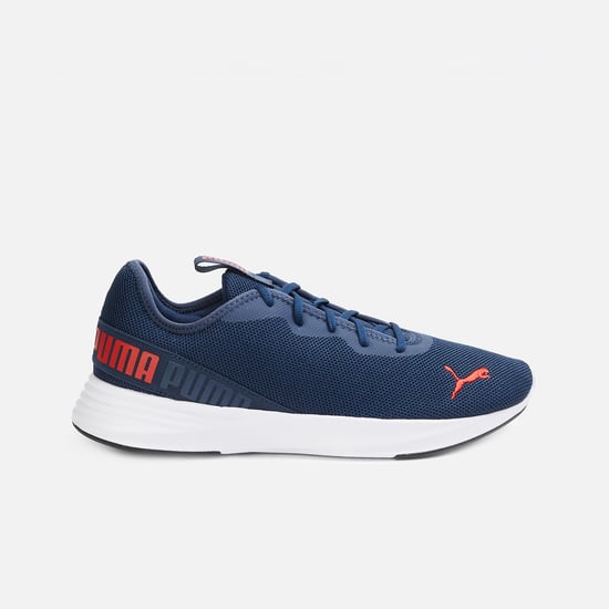 PUMA Mesh Detailed Lace-Up Running Shoes