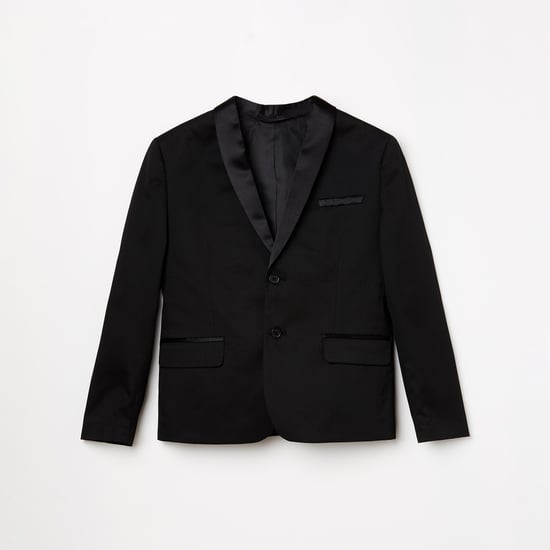 FAME FOREVER YOUNG Solid Single-Breasted Blazer