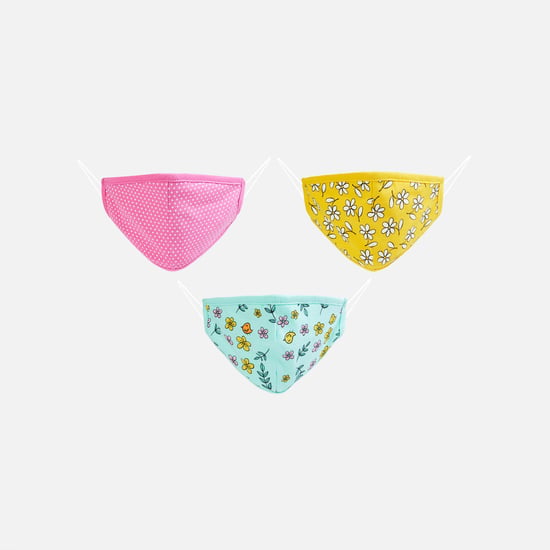 FAME FOREVER KIDS Girls Melt-Blown Anti-Bacterial Masks - Pack of 3