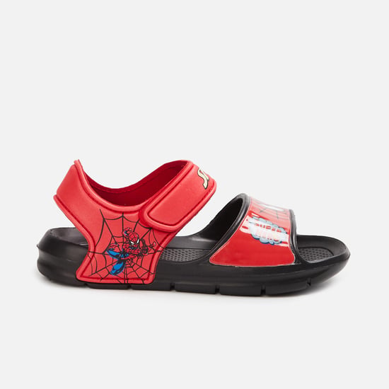 FAME FOREVER Boys Printed Velcro-Strap Sandals