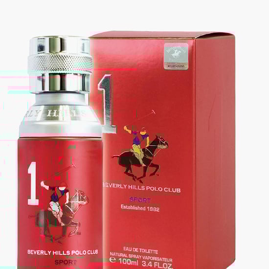 BEVERLY HILLS POLO CLUB Men Sport Eau De Toilette- 100 ml Neutral