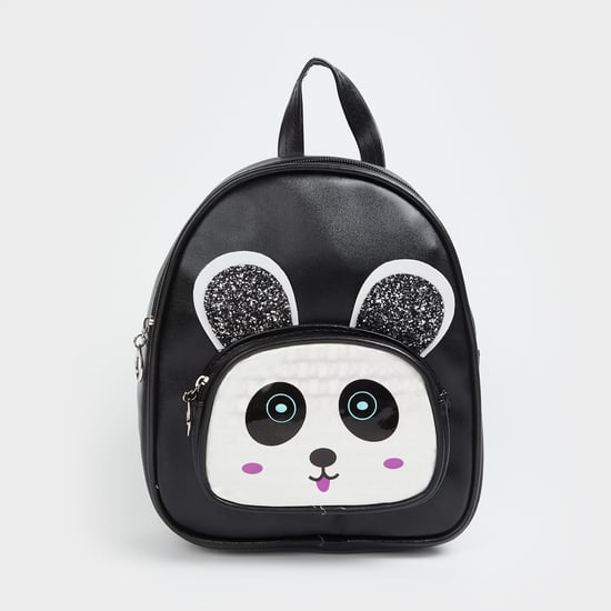 GINGER Girls Printed Zip-Closure Backpack