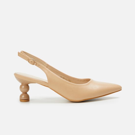 CODE Women Solid Pointed Heels