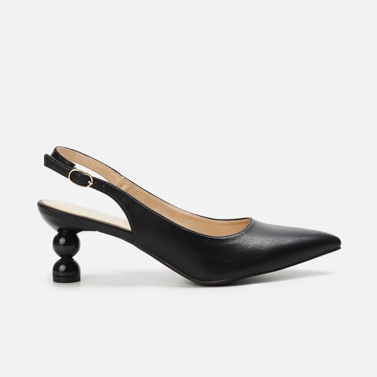 CODE Women Solid Pointed Heels