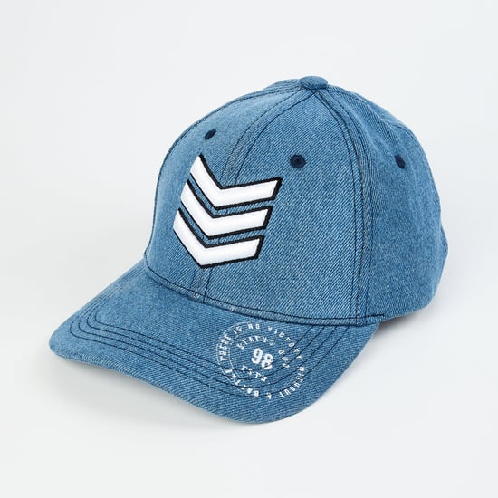 STATUS QUO Men Applique Detailed Cap