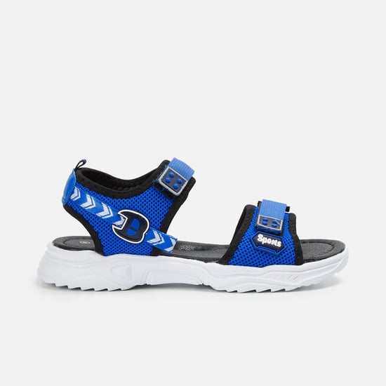 FAME FOREVER Boys Solid Veclro-Strap Casual Sandals