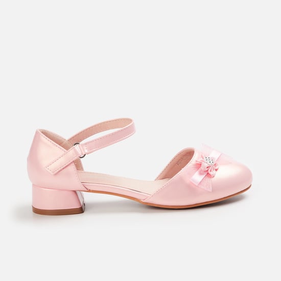 FAME FOREVER Girls Bow Detailed Mary Janes