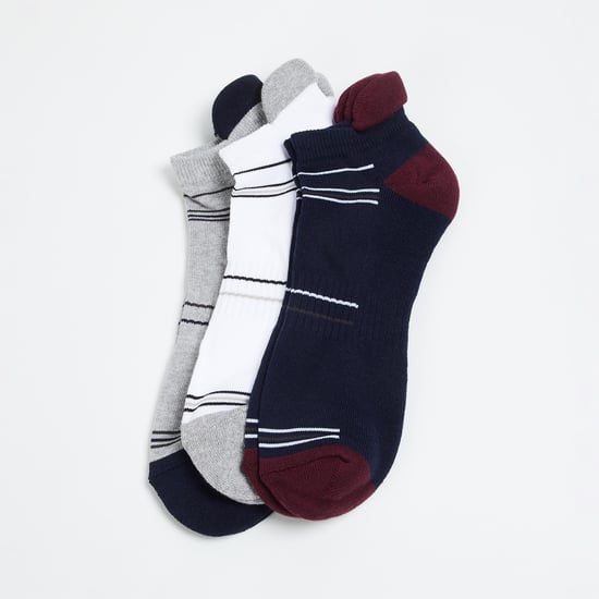 FORCA Men Striped Socks- Pack of 3