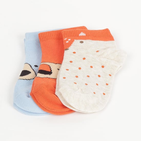 FAME FOREVER Boys Patterned Socks - Pair of 3