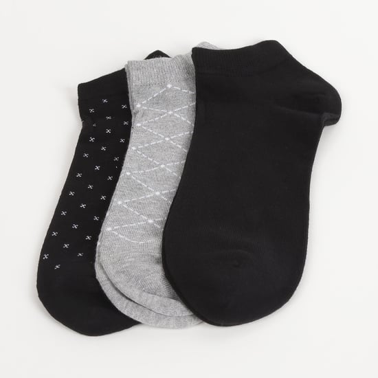 CODE Men Printed Socks - Pack of 3