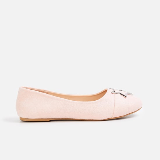 FAME FOREVER Girls Embellished Ballerinas