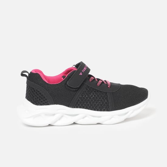 FAME FOREVER Girls Mesh Lace-Up Casual Shoes