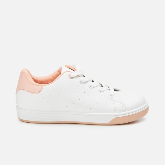 FAME FOREVER Girls Solid Lace-Up Shoes