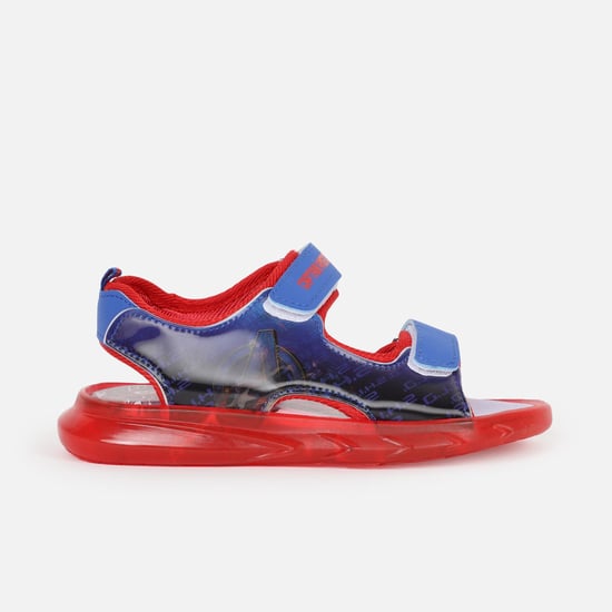 FAME FOREVER Boys Avengers Print Velcro Strap Sandals