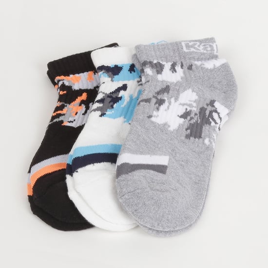 KAPPA Men Textured Socks - Pack of 3