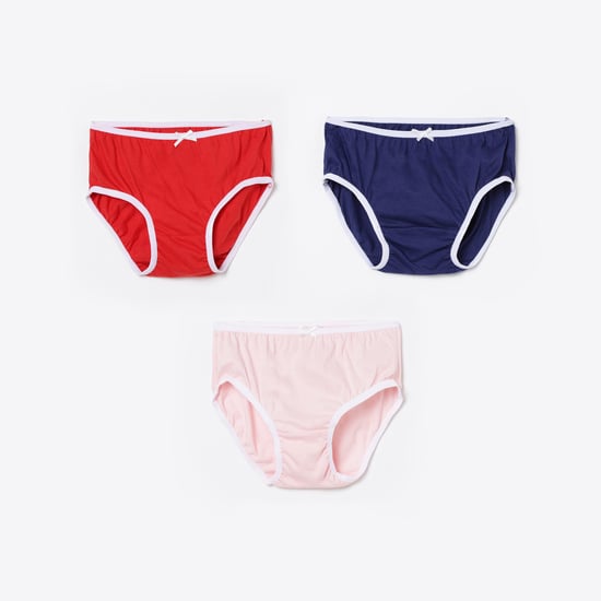 FAME FOREVER Girls Solid Panties - Set of 3