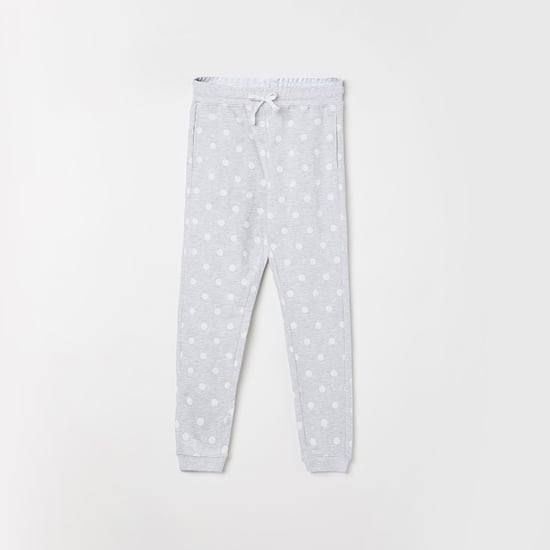 FAME FOREVER YOUNG Girls Printed Knitted Joggers