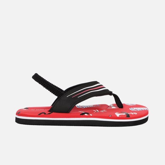 FAME FOREVER Boys Printed V-Strap Flip Flops
