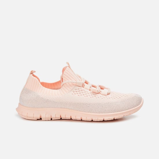 FAME FOREVER Girls Textured Lace-Up Shoes
