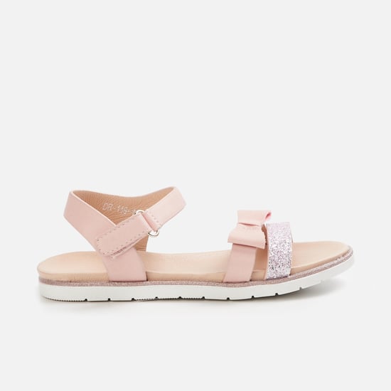 FAME FOREVER Girls Bow Detailed Sandals