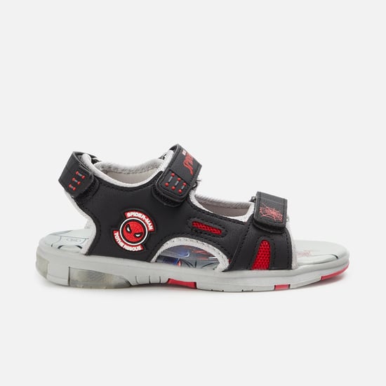 FAME FOREVER Boys Printed Veclro-Strap Casual Sandals