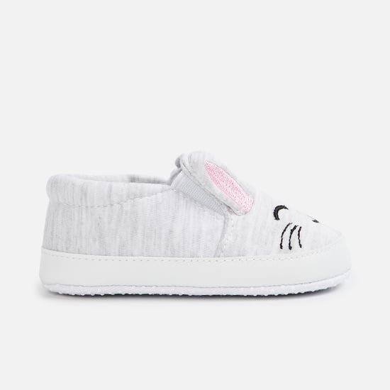 FAME FOREVER Girls Embroidered Booties