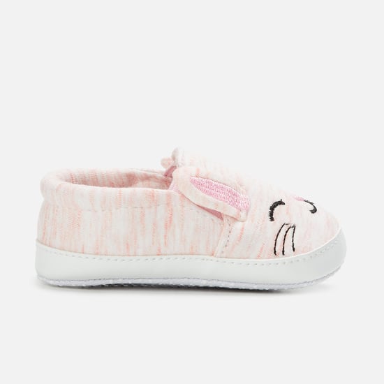 FAME FOREVER Girls Embroidered Booties