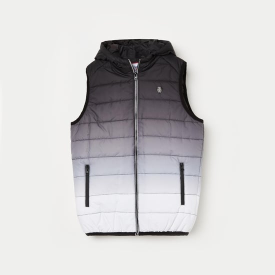 MONTE CARLO Boys Ombre-Dyed Padded Gilet Jacket