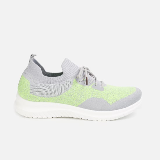 GINGER Women Mesh Lace-Up Sports Shoes
