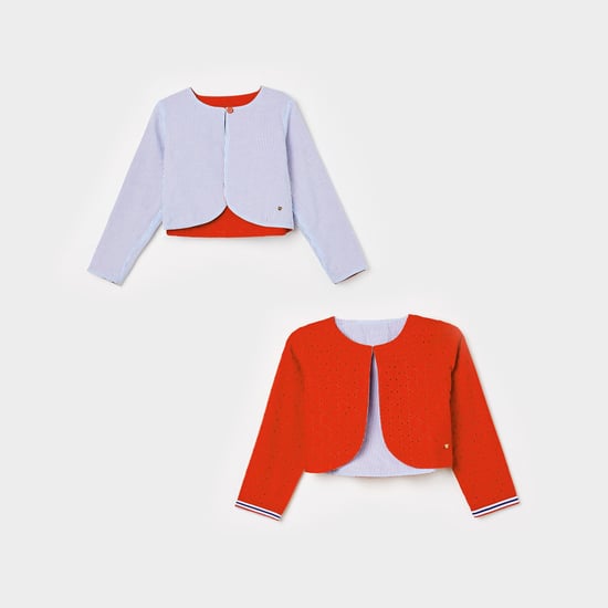 BOSSINI Girls Reversible Shrug