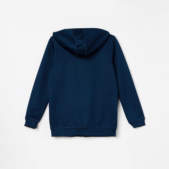FAME ACTIVE Boys Printed Hooded Sweatshirt
