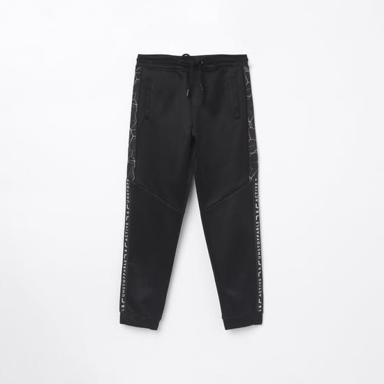 FAME ACTIVE Boys Placement Printed Slim Fit Joggers