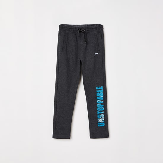 FAME ACTIVE Boys Printed Elasticated Track Pants
