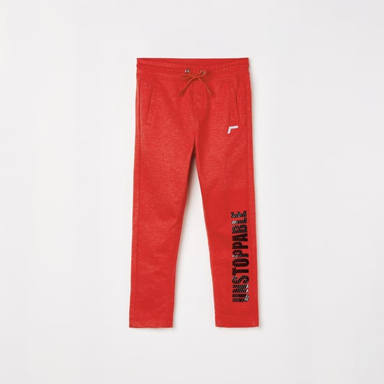 FAME ACTIVE Boys Printed Elasticated Track Pants